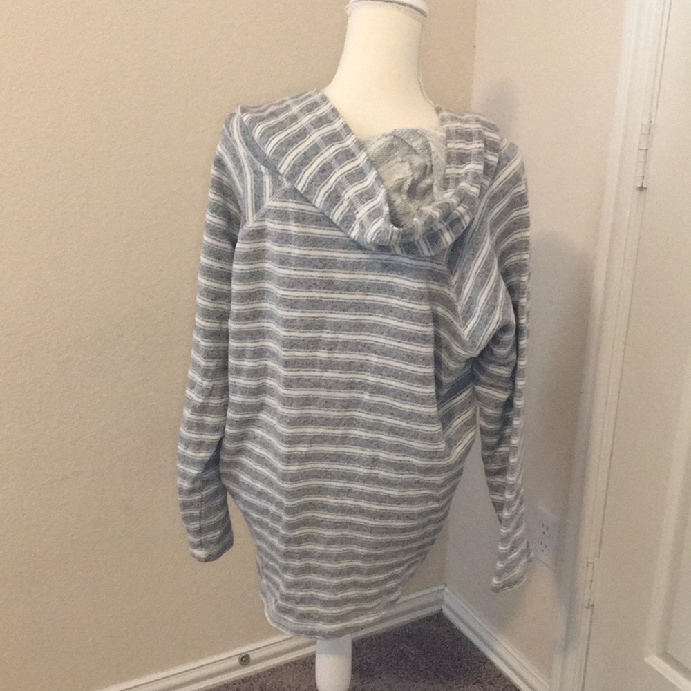 4/$20 padre island striped hoodie - Picture 4 of 9